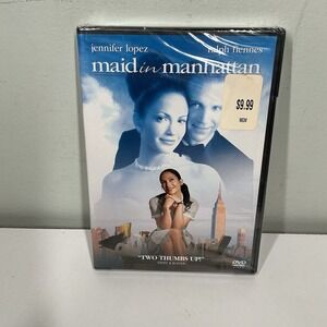 Maid in Manhattan DVD, 2002, Widescreen & Full Screen versions New Sealed